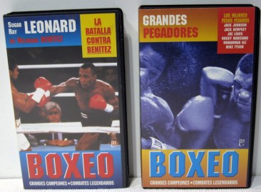 VHS BOXEO GRANDES CAMPEONES COMBATES LEGENDARIOS (4)